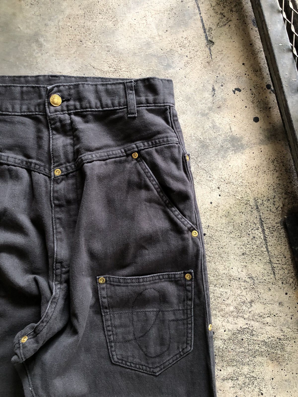Issey Miyake × Japanese Brand × mercibeaucoup VTG ISSEY MIYAKE MERCIBEAUCOUP DENIM PANTS Size US 30 / EU 46 - 4 Thumbnail