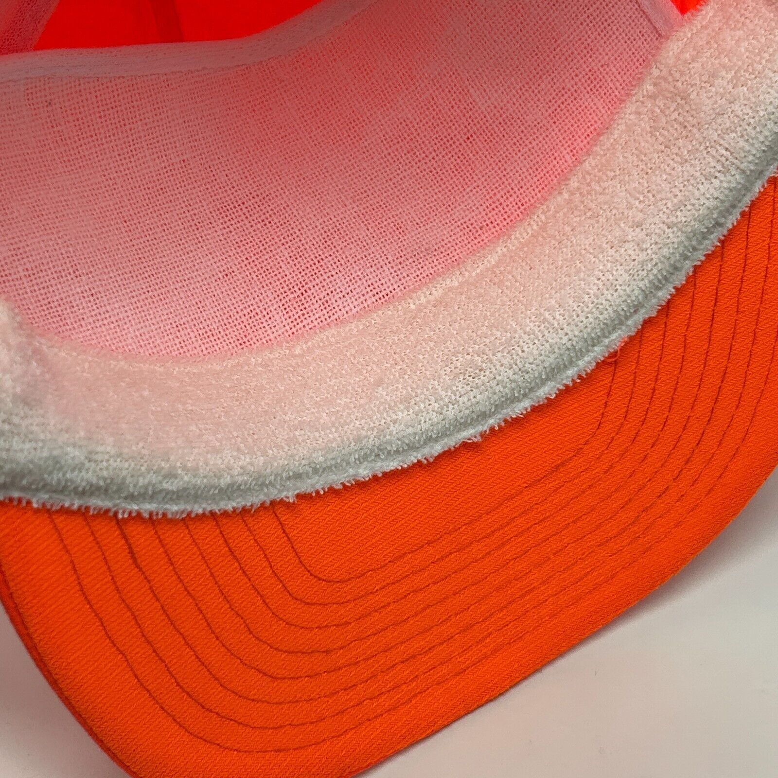Vintage Vintage 90s Blank Hat Baseball Cap Roping Rope Blaze Orange Size ONE SIZE - 5 Thumbnail