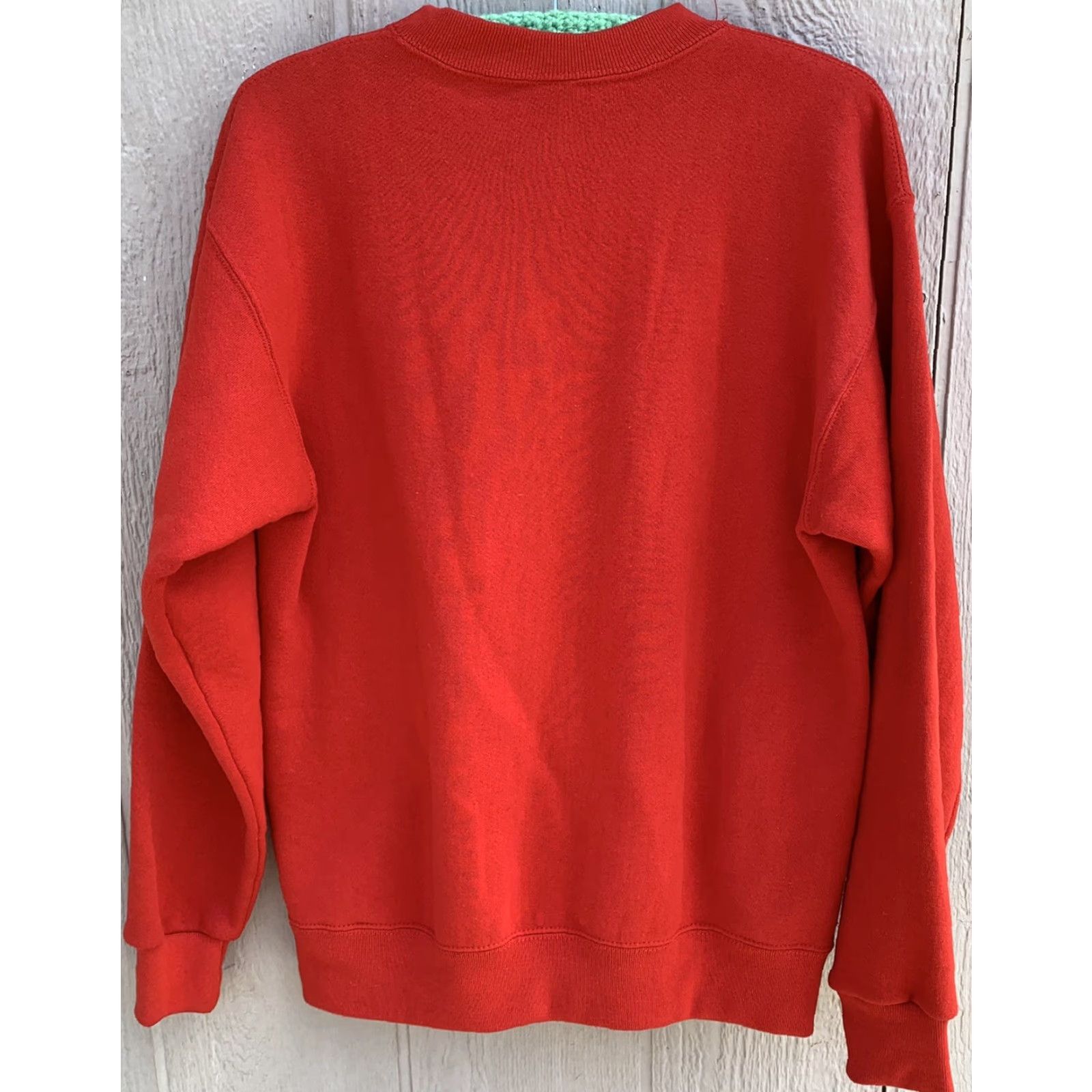 Vintage VINTAGE Soffe Heavy Sweats MUDVILLE graphic sweatshirt Long Sleeve Pullover Adult L Red Graphic Print Mens pullover sweatshirt 90s 80s Size US L / EU 52-54 / 3 - 3 Thumbnail
