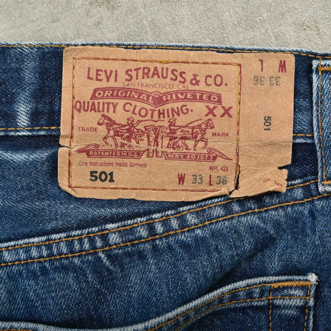 Levi's × Levi's Vintage Clothing × Vintage LEVIS 501 VINTAGE DENIM JEANS BLUE Size US 33 - 5 Thumbnail