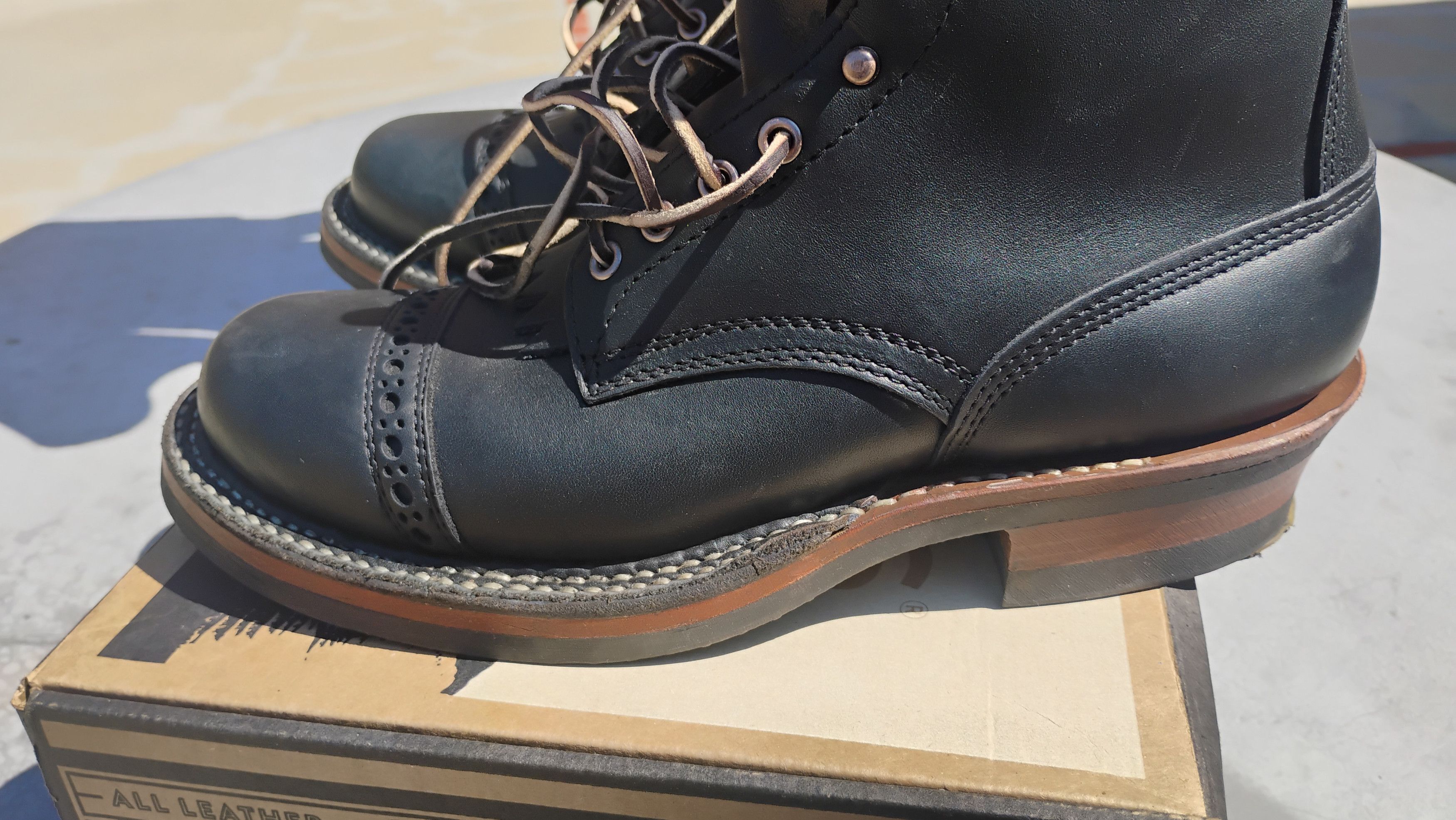 White's Boots Cruiser; Original Handsewn Stitchdown Size US 9.5 / EU 42-43 - 6 Thumbnail