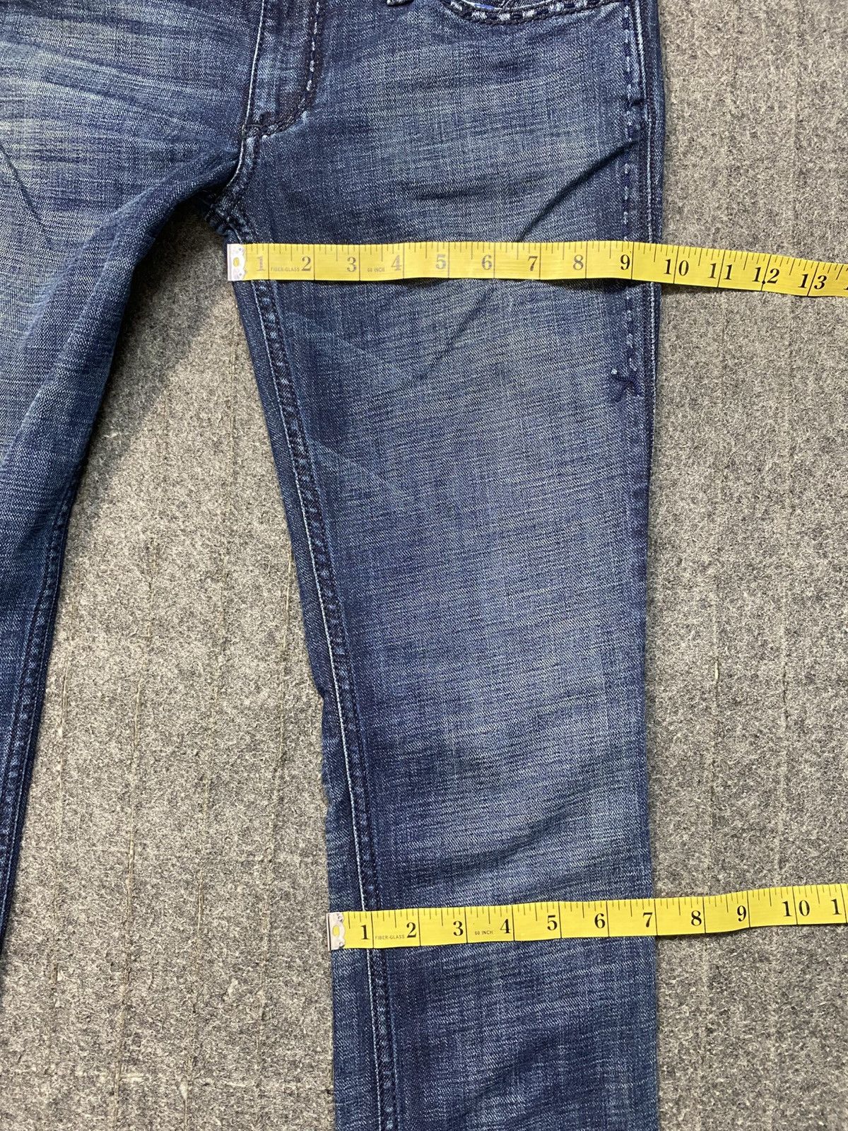 Antik Denim Hype Antik Denim Indigo Jeans Embroidery Logo Size 31" - 15 Thumbnail