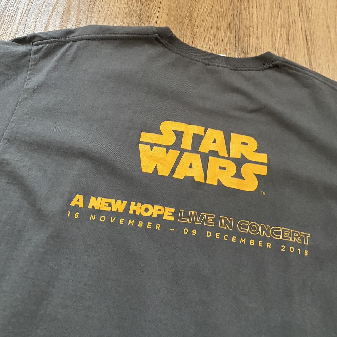 Star Wars Grey Star Wars graphic tee #StarWars New Hope Size US L / EU 52-54 / 3 - 4 Thumbnail