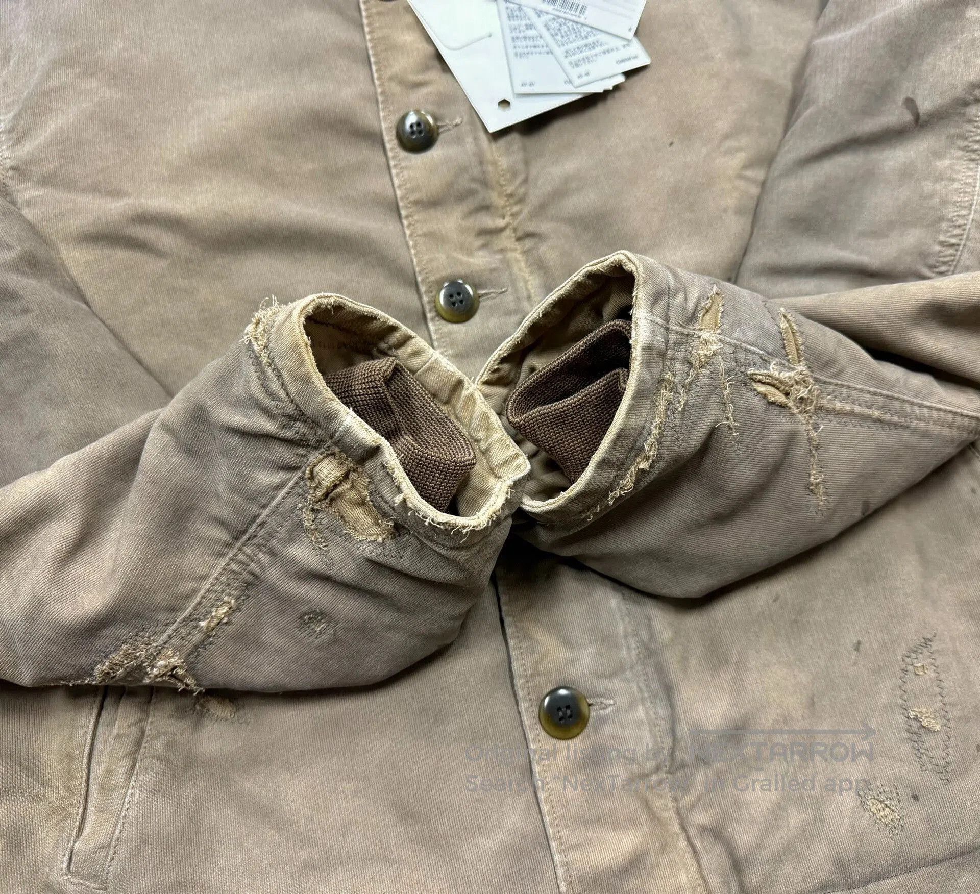 Visvim Visvim Purser Deck Jacket in Olive. Size US XL / EU 56 / 4 - 7 Thumbnail
