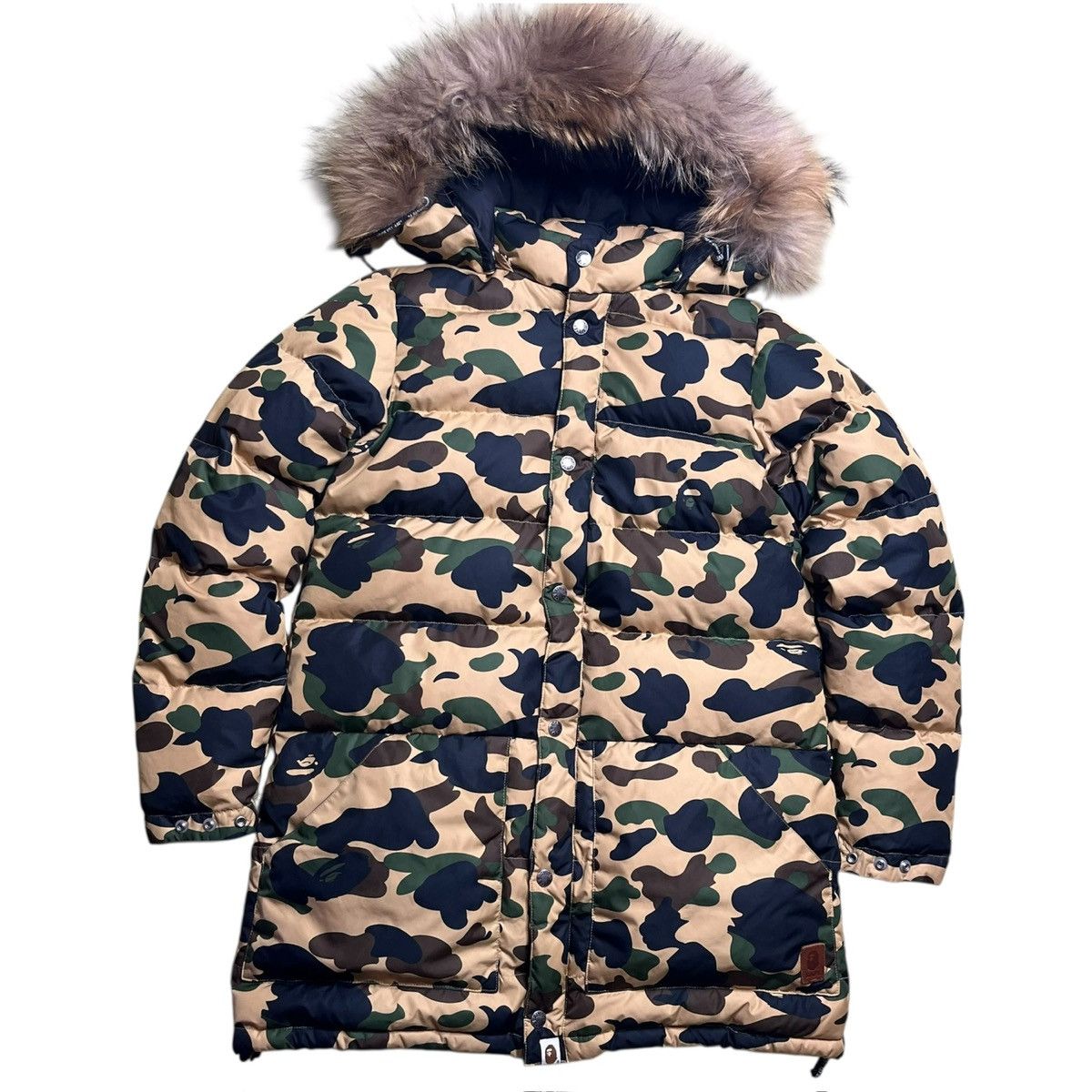 Bape Bape A Bathing Ape Full Camo Puffer Size S / US 4 / IT 40 - 1 Thumbnail