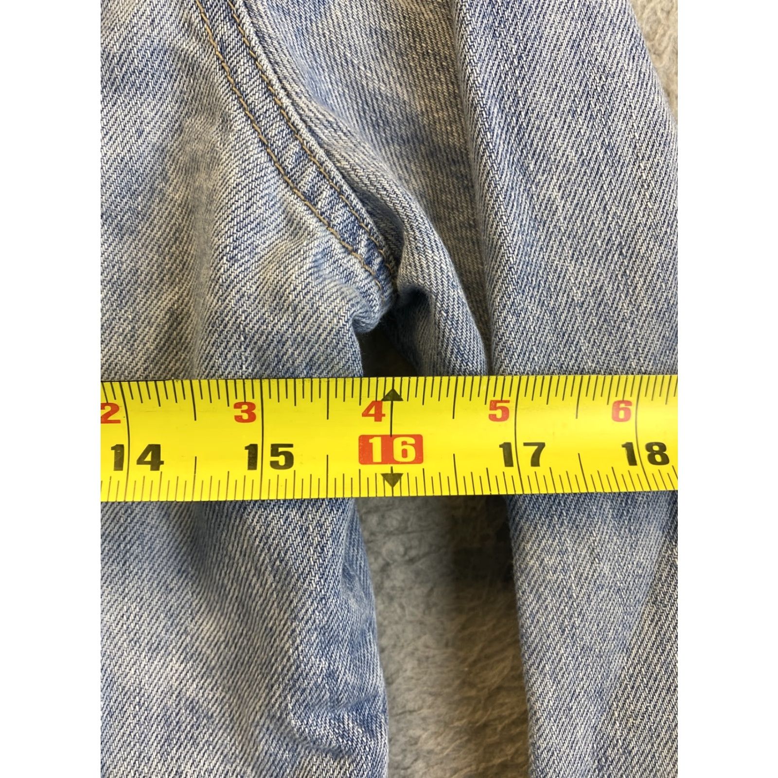 Guess VINTAGE GUESS Jeans Denim Jacket Womens Slim Button Long Sleeve M Blue Collared Casual Coat Jacket - 94-48 Size M / US 6-8 / IT 42-44 - 6 Thumbnail