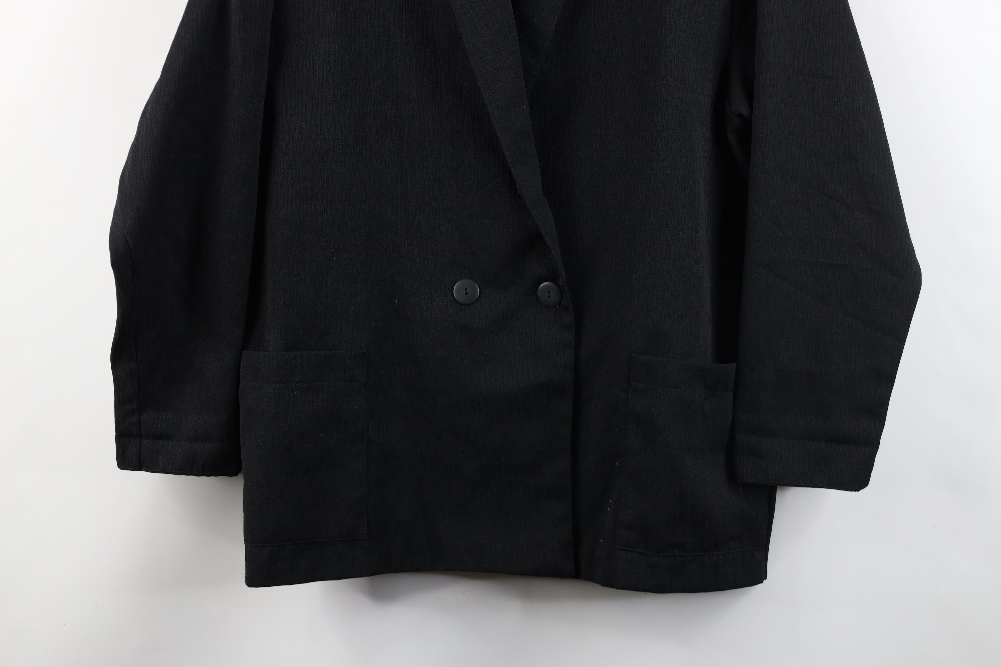 Vintage Vintage 80s Streetwear Breasted Suit Coat Blazer Jacket USA Size XXL / US 16-18 / IT 52-54 - 3 Thumbnail