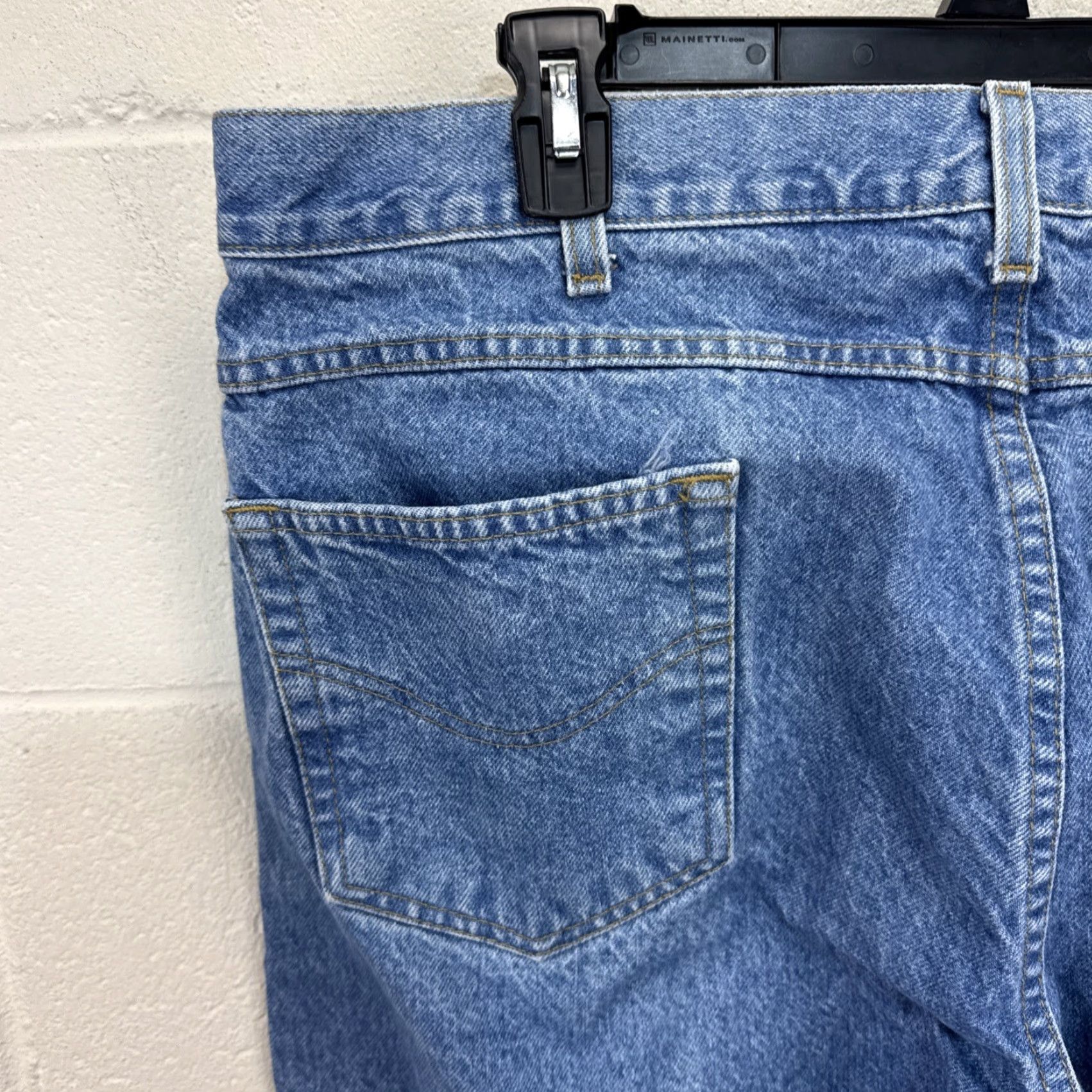 Carhartt Carhartt Mens Jeans Denim Relaxed Fit Medium Wash 40x30 Carhartt Logo 5-Pocket Style Straight Vintage No Mens Size US 40 / EU 56 - 7 Thumbnail