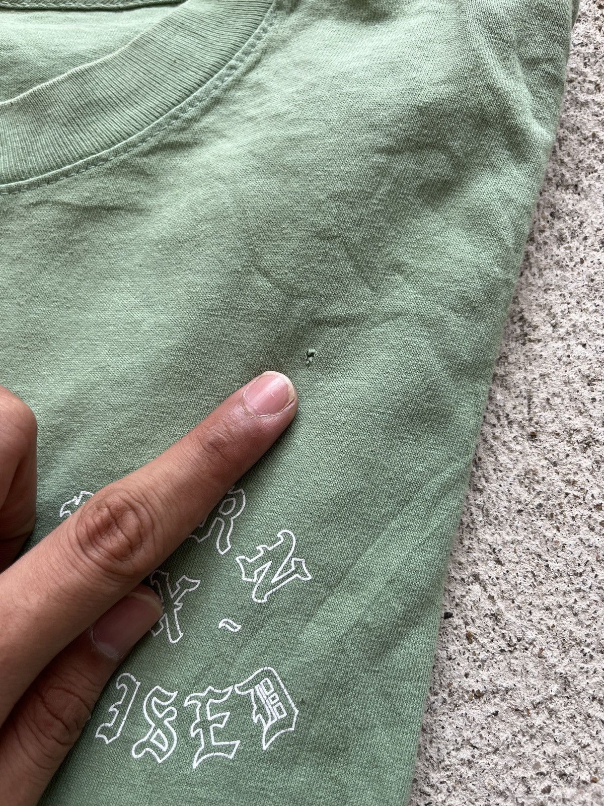 Born X Raised Born x Raised Rocker OG Logo Tee Size US M / EU 48-50 / 2 - 5 Thumbnail