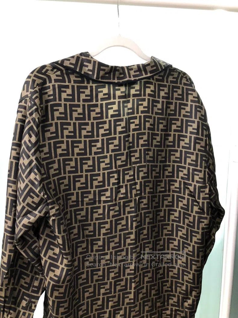 Fendi Fendi All-Print Dress Size XS / US 0-2 / IT 36-38 - 6 Thumbnail