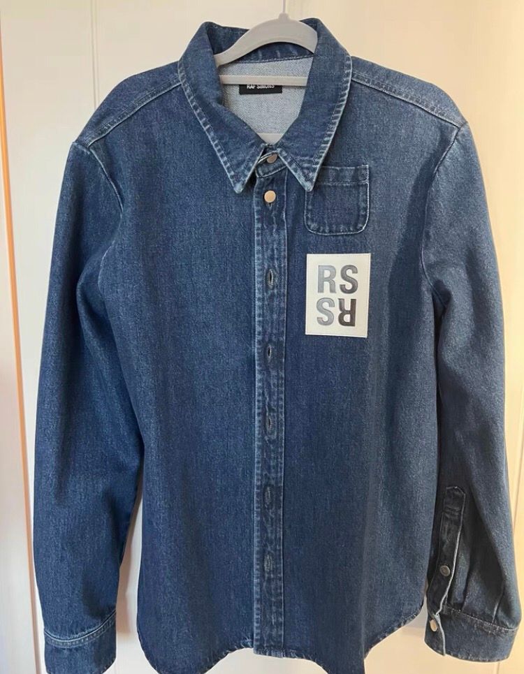 Raf Simons Raf Simons Denim Label Shirt Jacket | Grailed