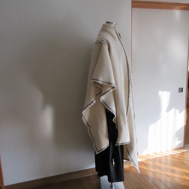 Jil Sander Jil Sander Wool scarf cloak Size 4XL / US 24-26 - 7 Thumbnail