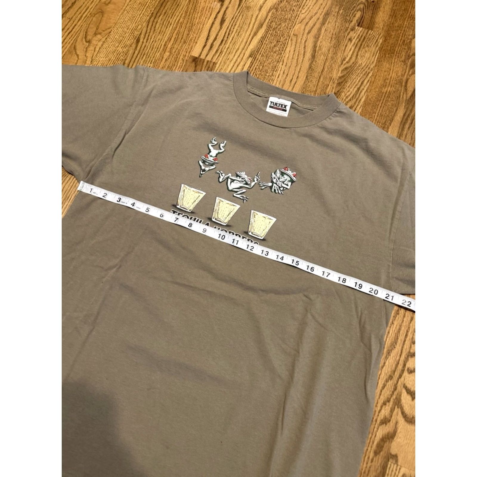 Doublet VINTAGE Frog Tequila Hoppers Shirt Size Large 90s Vtg Funny Double Sided T Size US L / EU 52-54 / 3 - 5 Thumbnail