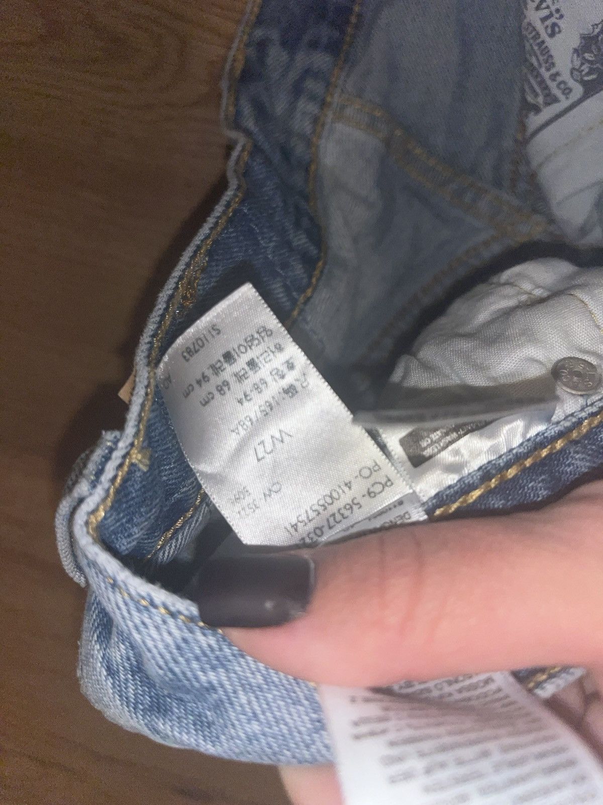 Levi's 501 Levi’s Size 27" / US 4 / IT 40 - 3 Thumbnail