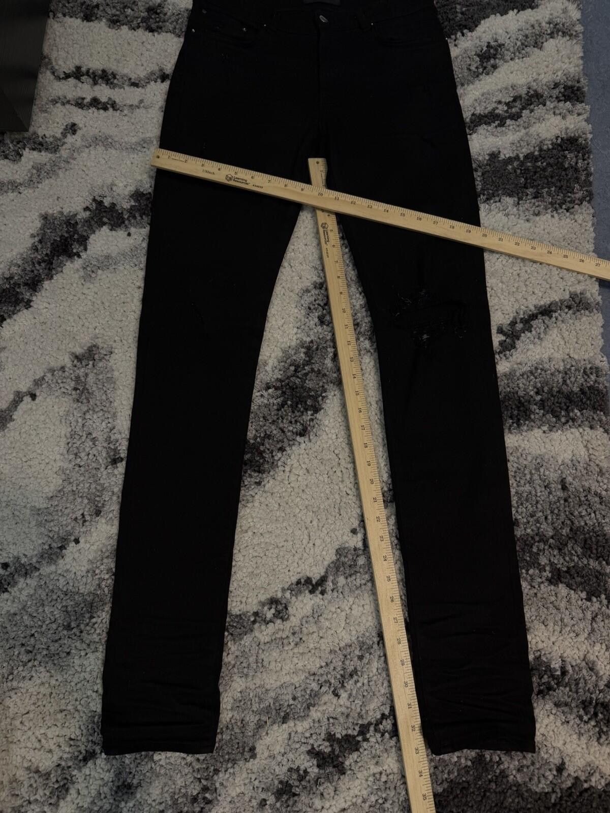Amiri Size 31 - Amiri Black Regular Pants Jeans 100% Authentic Size US 31 - 9 Thumbnail