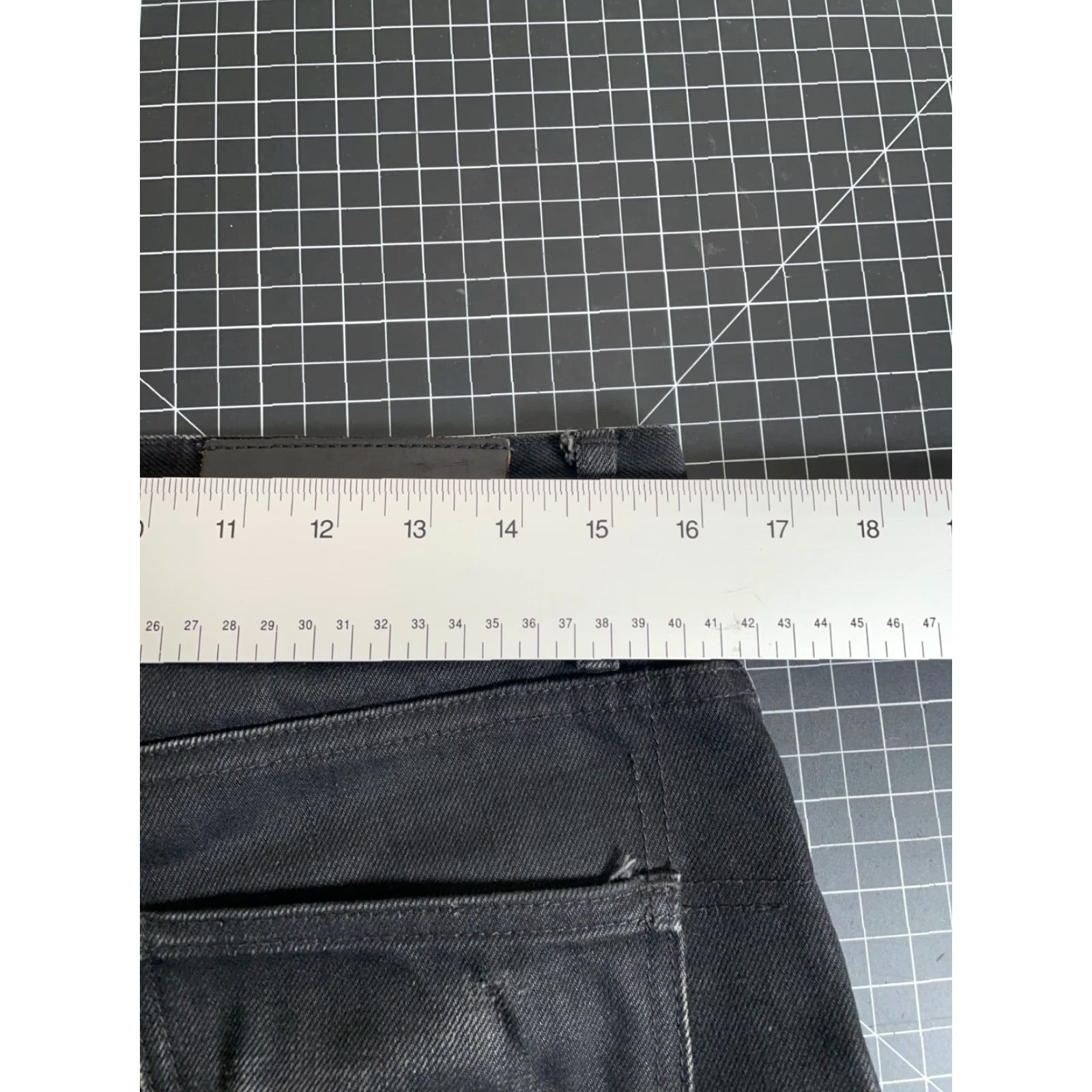 3sixteen 3Sixteen ST-220X Double Black Selvedge Jeans Men's 31 Slim Tapered 14.5 Oz Denim Size US 32 / EU 48 - 5 Thumbnail