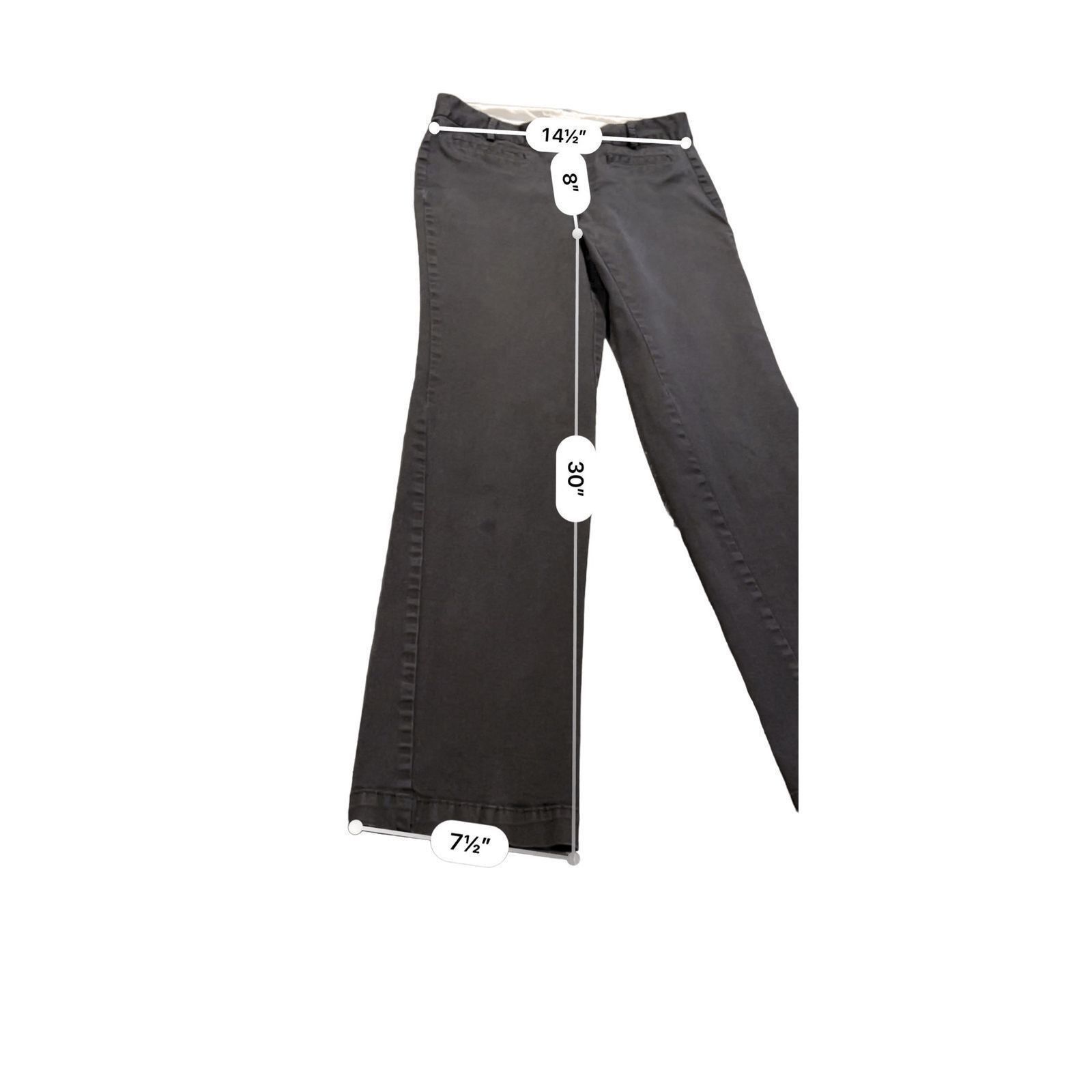 Dockers Dockers Women's black Chinos pants size 4 Size 27" / US 4 / IT 40 - 3 Thumbnail