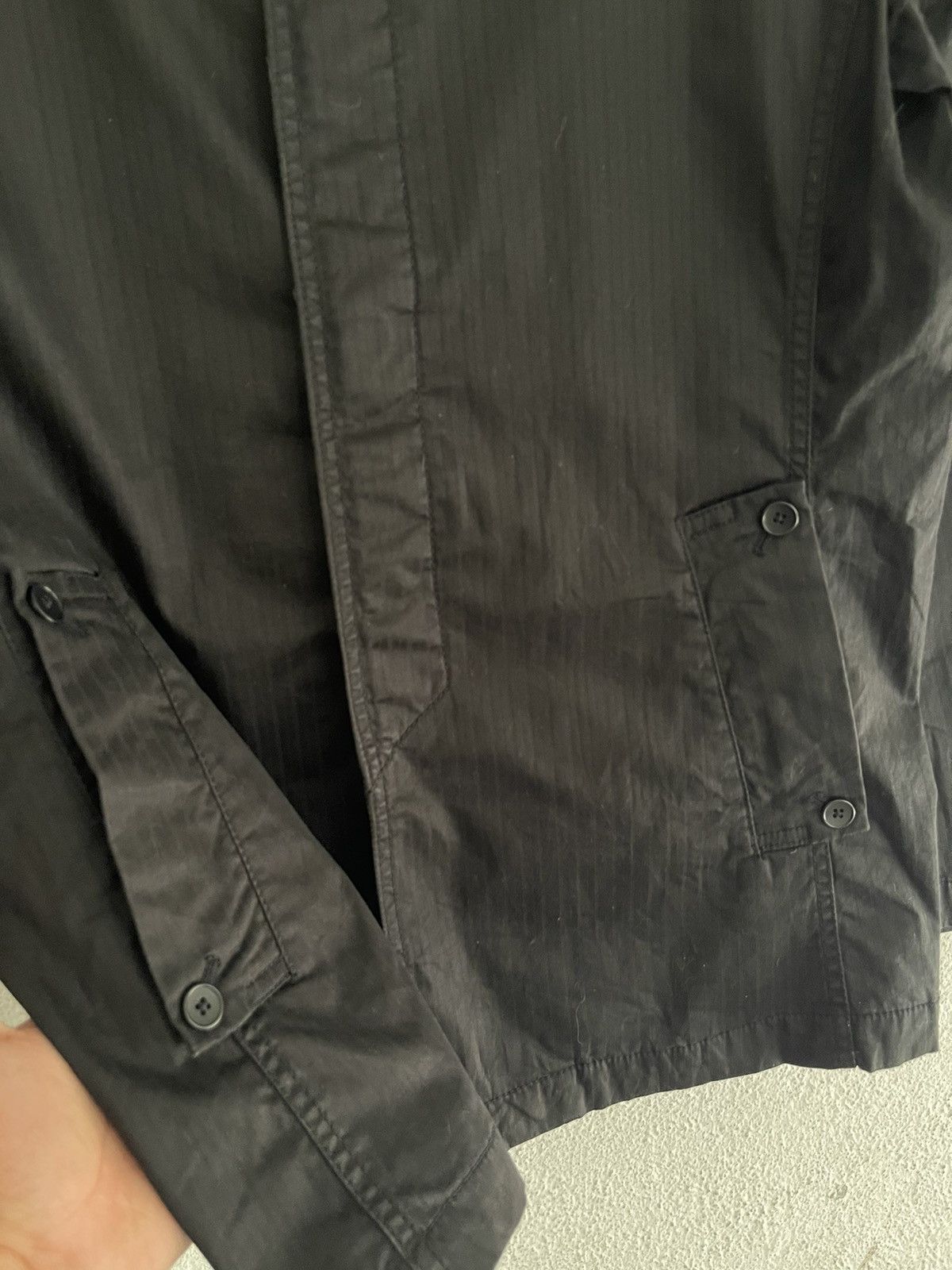 Yohji Yamamoto AAR Yohji Yamamoto Worker Jacket Adjustable Buckle Neck Size US M / EU 48-50 / 2 - 4 Thumbnail