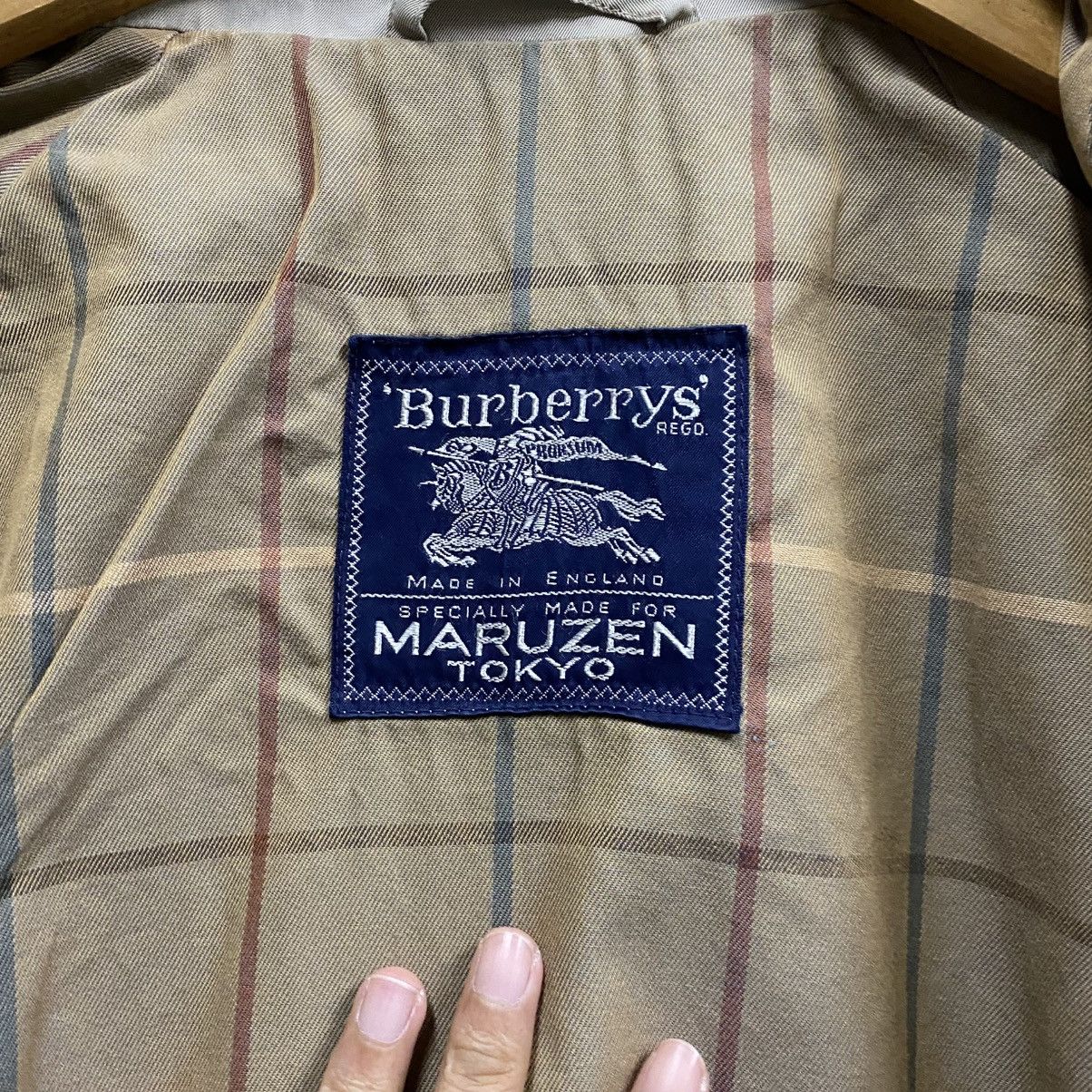 Burberry Vintage Burberrys Specially Made Maruzen Tokyo Light Jacket Size US S / EU 44-46 / 1 - 19 Thumbnail