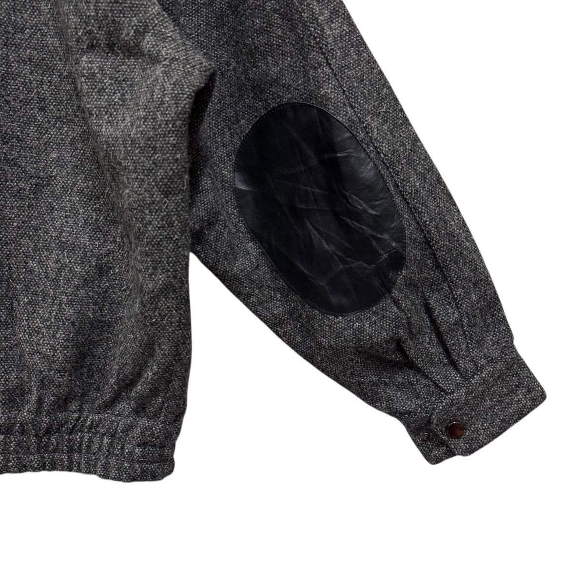 If Six Was Nine Blue5 Tokyo Herringbone Wool Bomber Jacket Size US XL / EU 56 / 4 - 8 Thumbnail