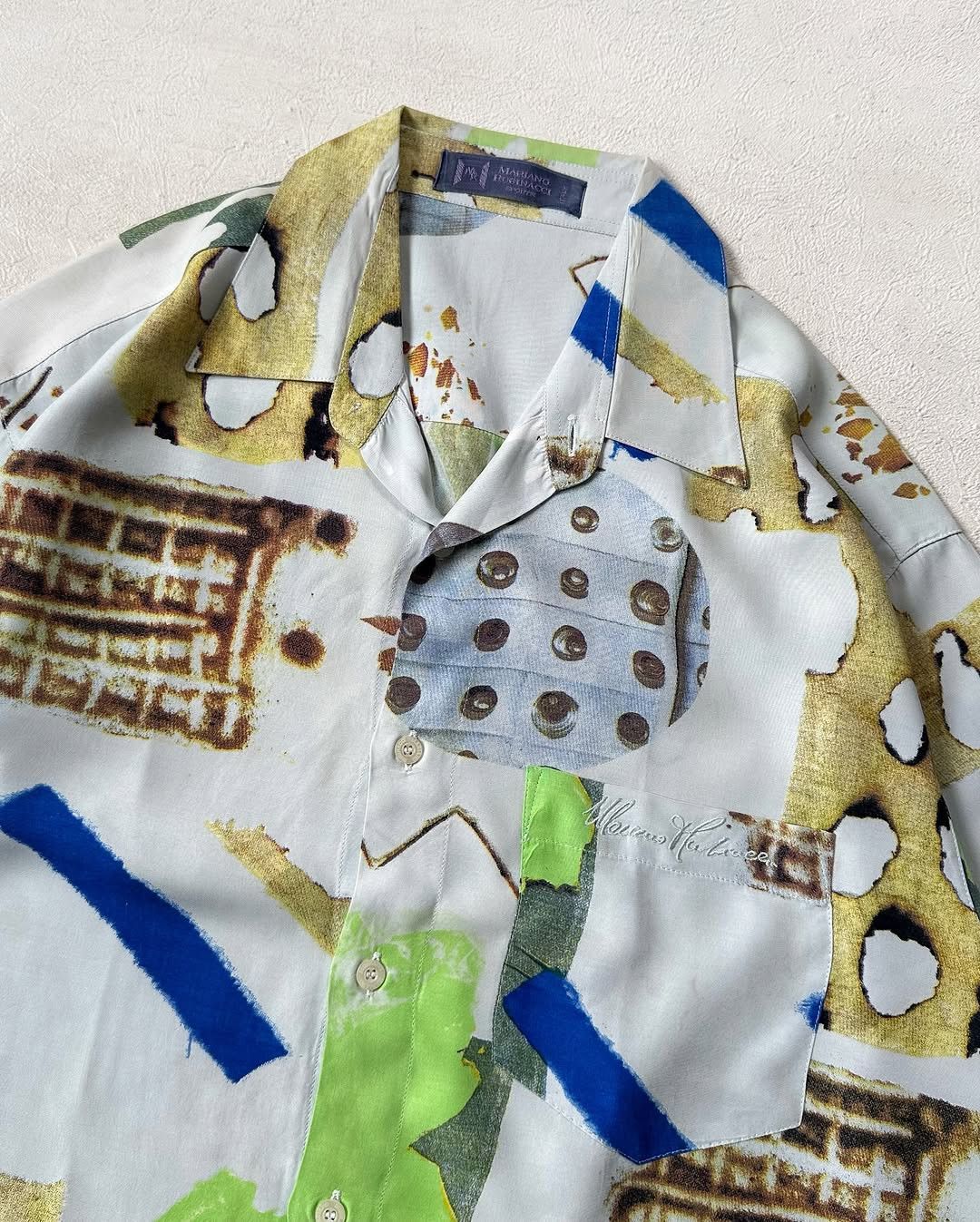 Designer × Vintage MARIANO RUBINACCI VINTAGE ART Size US L / EU 52-54 / 3 - 2 Thumbnail