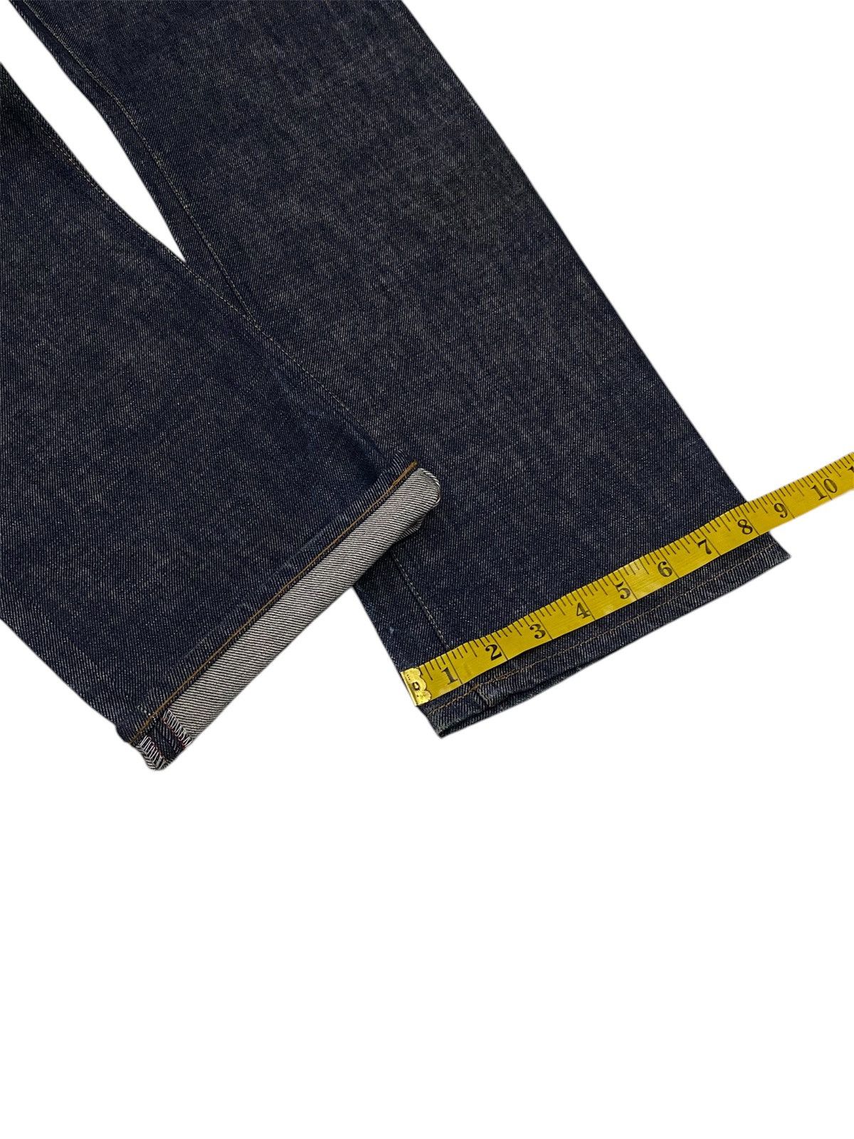 Helmut Lang Helmut Lang 1999 Classic Cut Raw Denim Pants Size US 29 - 18 Thumbnail