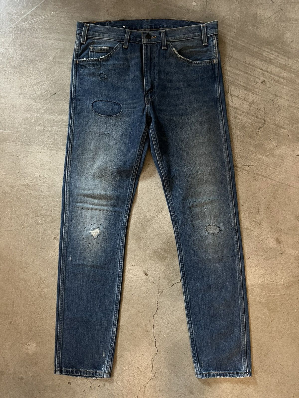 Levi's Levi's Vintage Clothing Patched Jeans Size US 32 / EU 48 - 1 Thumbnail