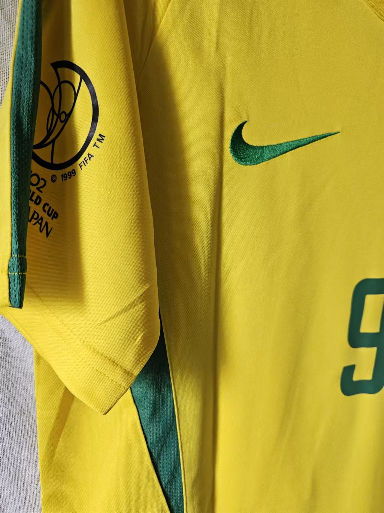 Other 2002 World Cup Brazil #9 Ronaldo Jersey Home L Size US L / EU 52-54 / 3 - 3 Thumbnail