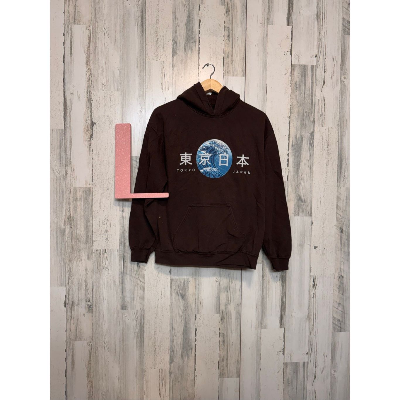 Other Tokyo Japan Graphic Hoodie – Brown – Size Large Size US L / EU 52-54 / 3 - 1 Thumbnail