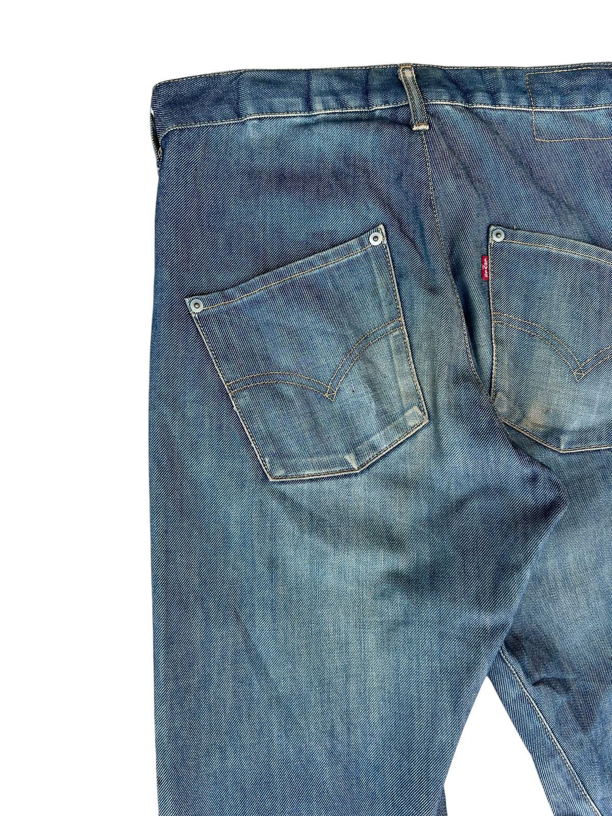 Levi's Dirty Mud Stains Denim Distressed Levi’s Engineered Jeans Size US 30 / EU 46 - 15 Thumbnail