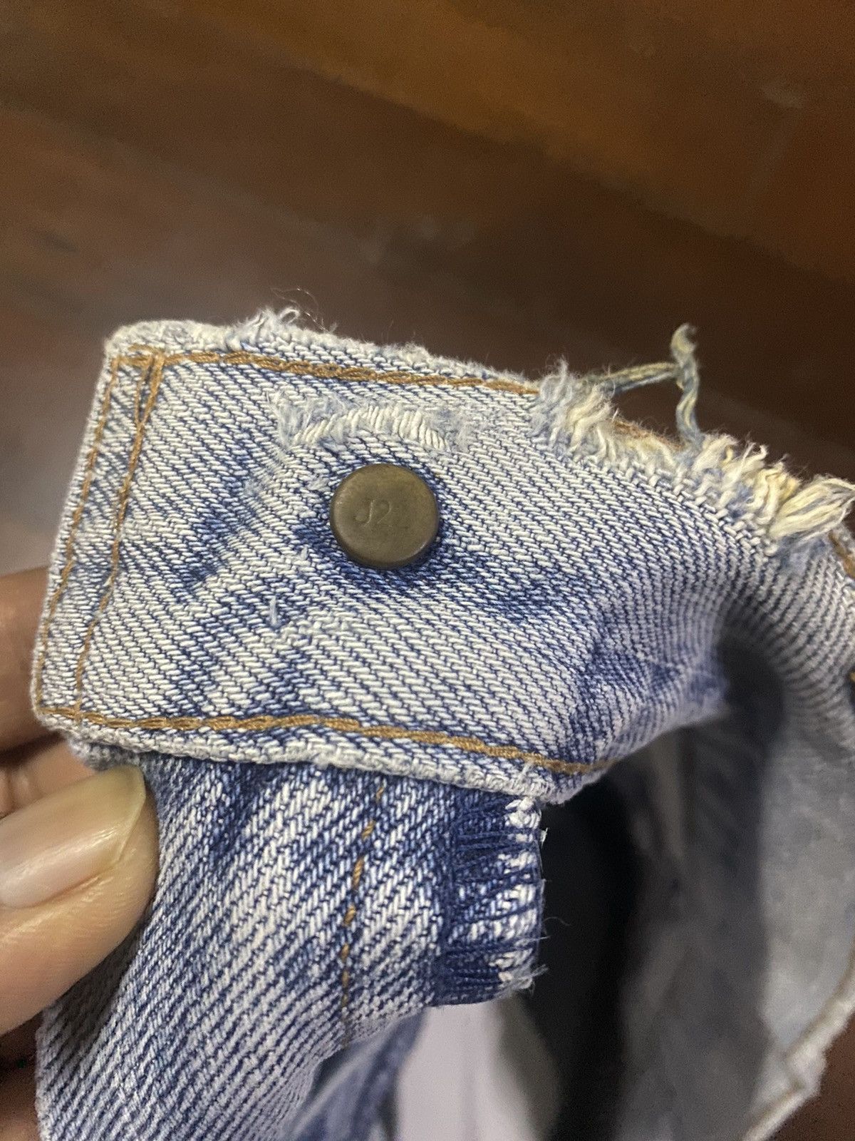 Levi's Vintage 90s levis BIG E LVC distressed selvedge denim Size 30" / US 8 / IT 44 - 12 Thumbnail