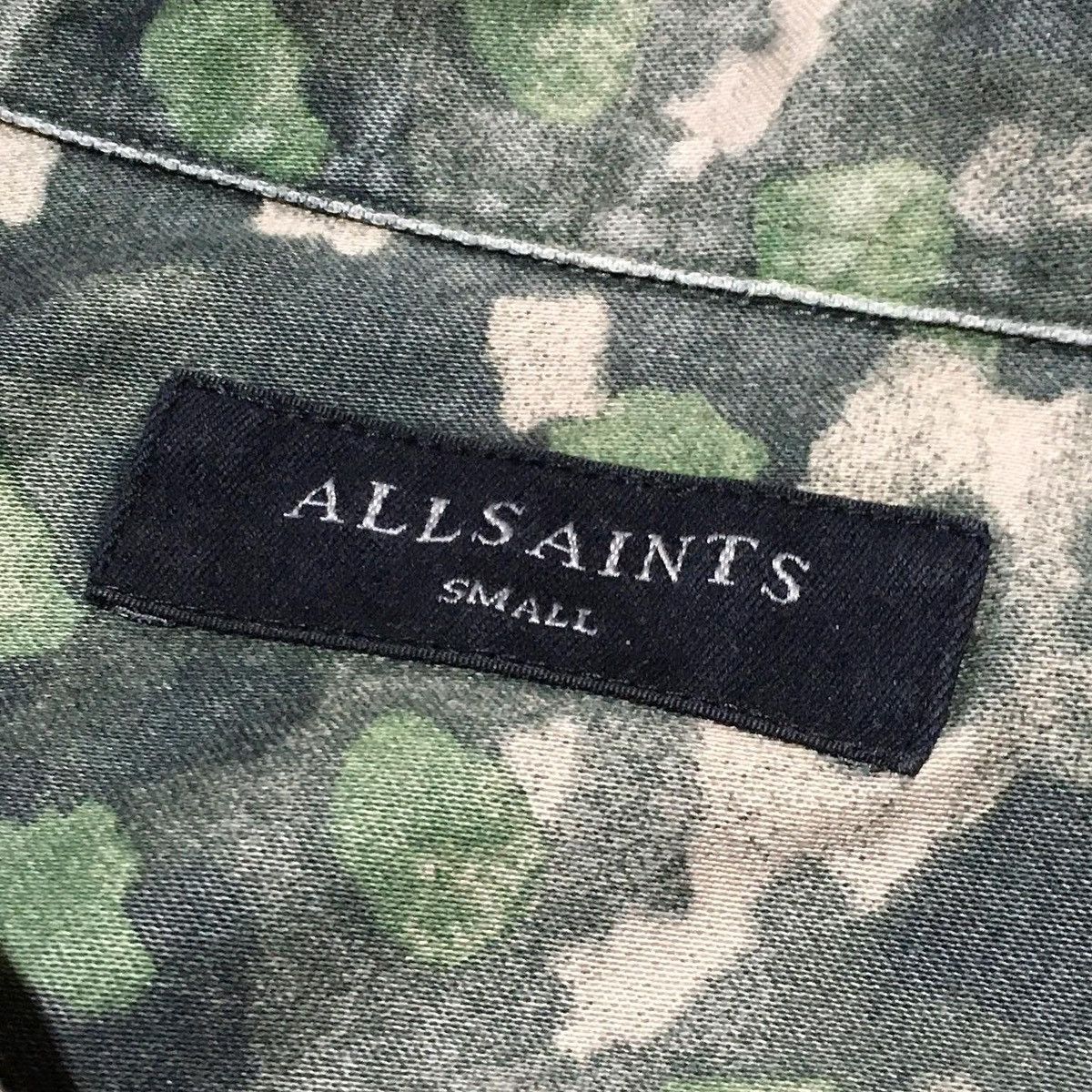 Allsaints ALLSAINTS Fassett LS Heavy Cotton Button Up Shirt Size US S / EU 44-46 / 1 - 7 Thumbnail