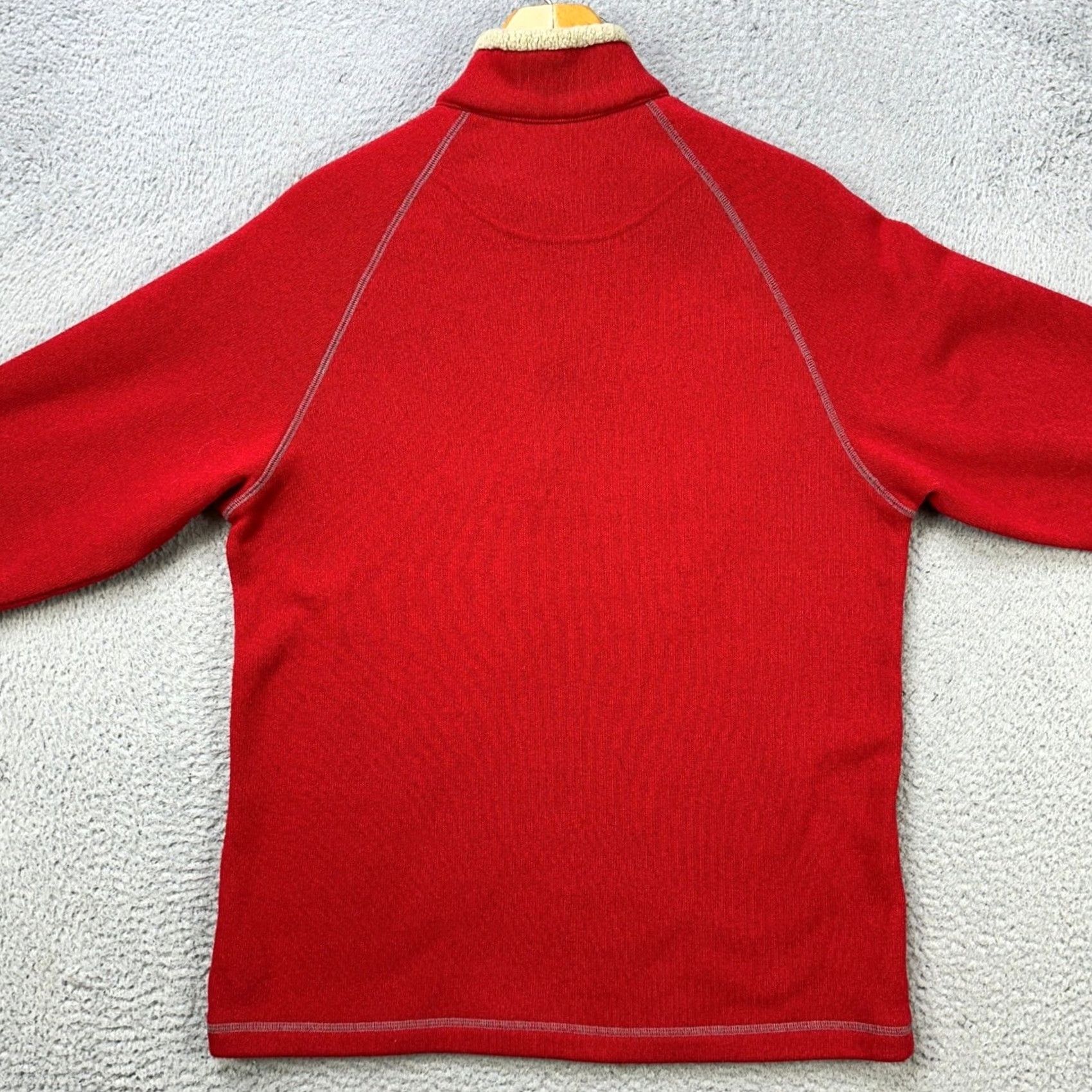 Vintage Columbia Buckeyes Mens Jacket Pullover Red Fleece Quarter Zip M Size Short Sleeve Zip Size US M / EU 48-50 / 2 - 2 Thumbnail