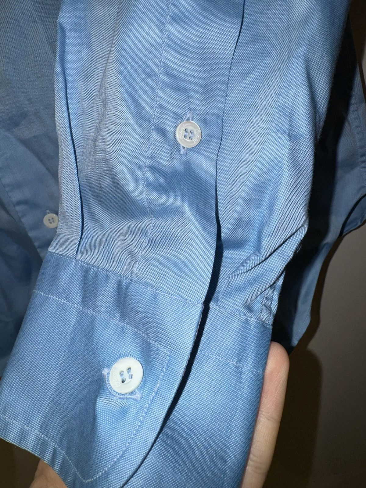 Brioni Brioni shirt button up blue luxury Size US M / EU 48-50 / 2 - 8 Thumbnail