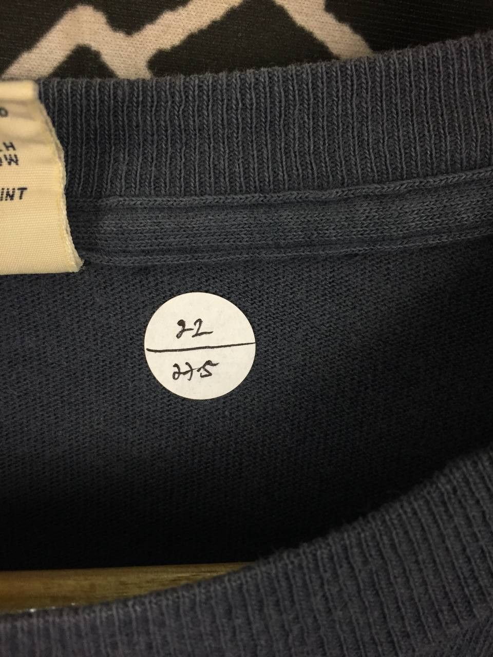 Abercrombie & Fitch Vtg Y2K Abercrombie & Fitch Navy Blue Athletics Tee Size US L / EU 52-54 / 3 - 9 Thumbnail