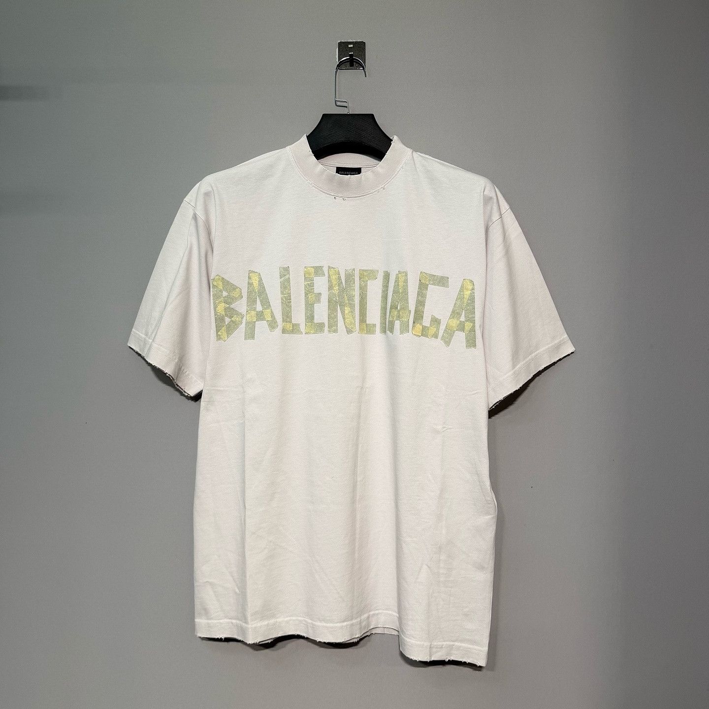 Balenciaga Balenciaga Tape Type Logo T-Shirt XS Size US XS / EU 42 / 0 - 1 Thumbnail