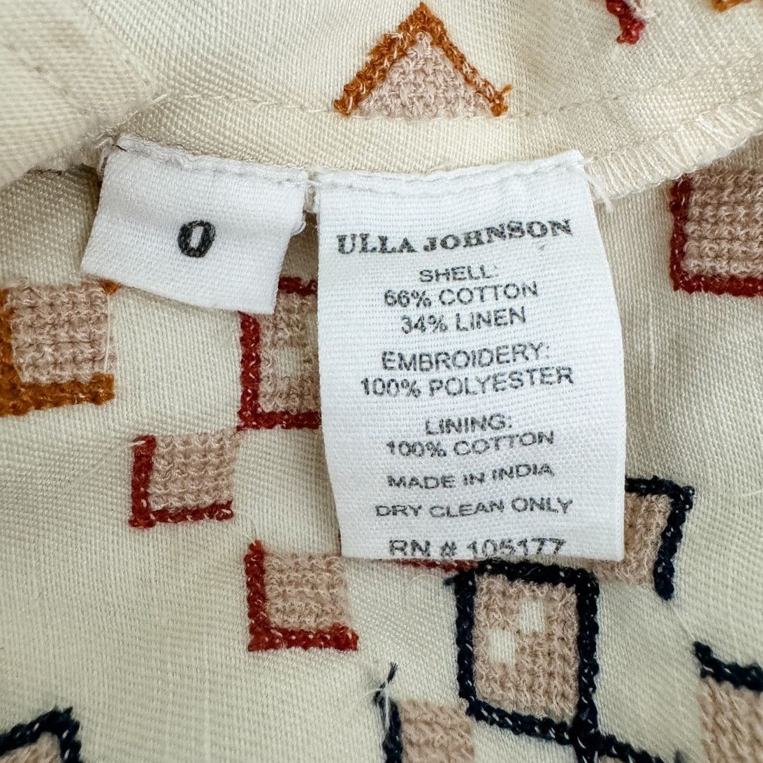 Ulla Johnson Ulla Johnson Adilah Beaded Embroidered Mini Dress size 0 Size XS / US 0-2 / IT 36-38 - 11 Thumbnail