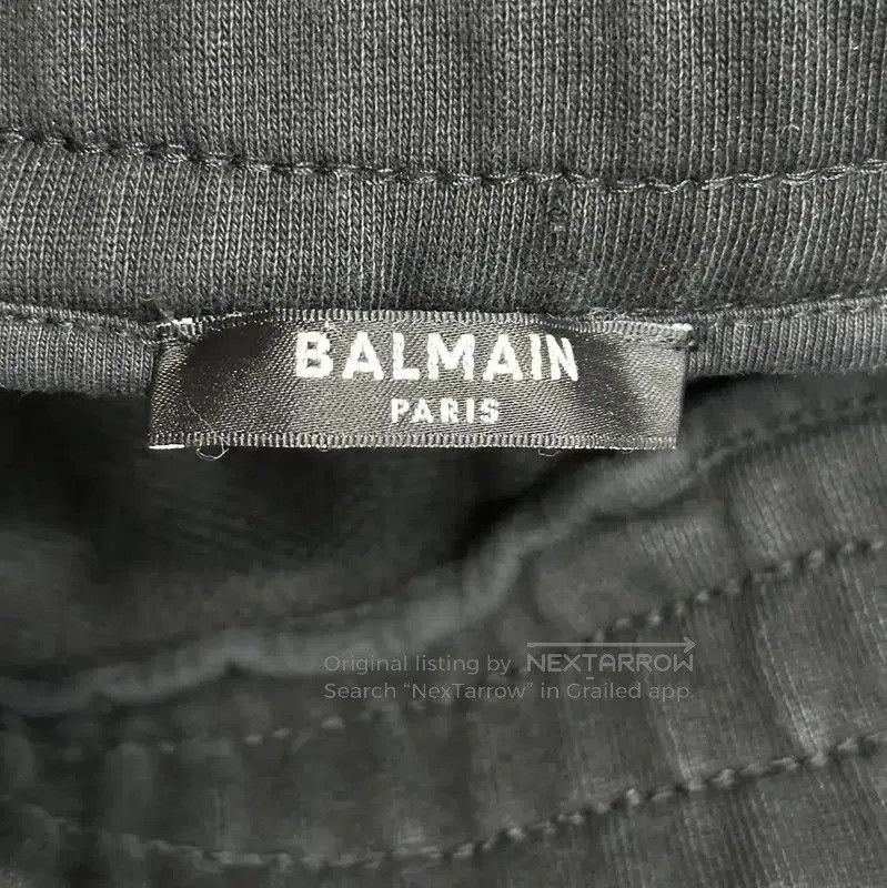 Balmain Balmain Black Cotton Men's Casual Pants . Size US 36 / EU 52 - 7 Thumbnail