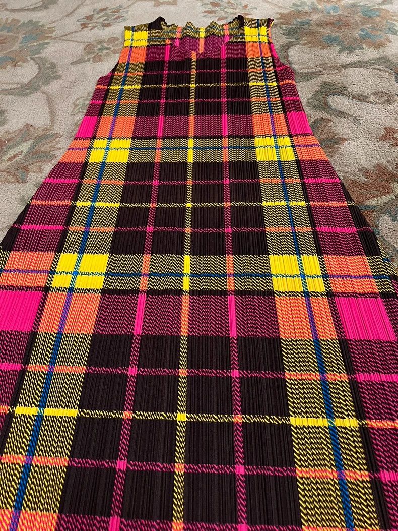 Issey Miyake Issey Miyake plaid dress Size M / US 6-8 / IT 42-44 - 4 Thumbnail