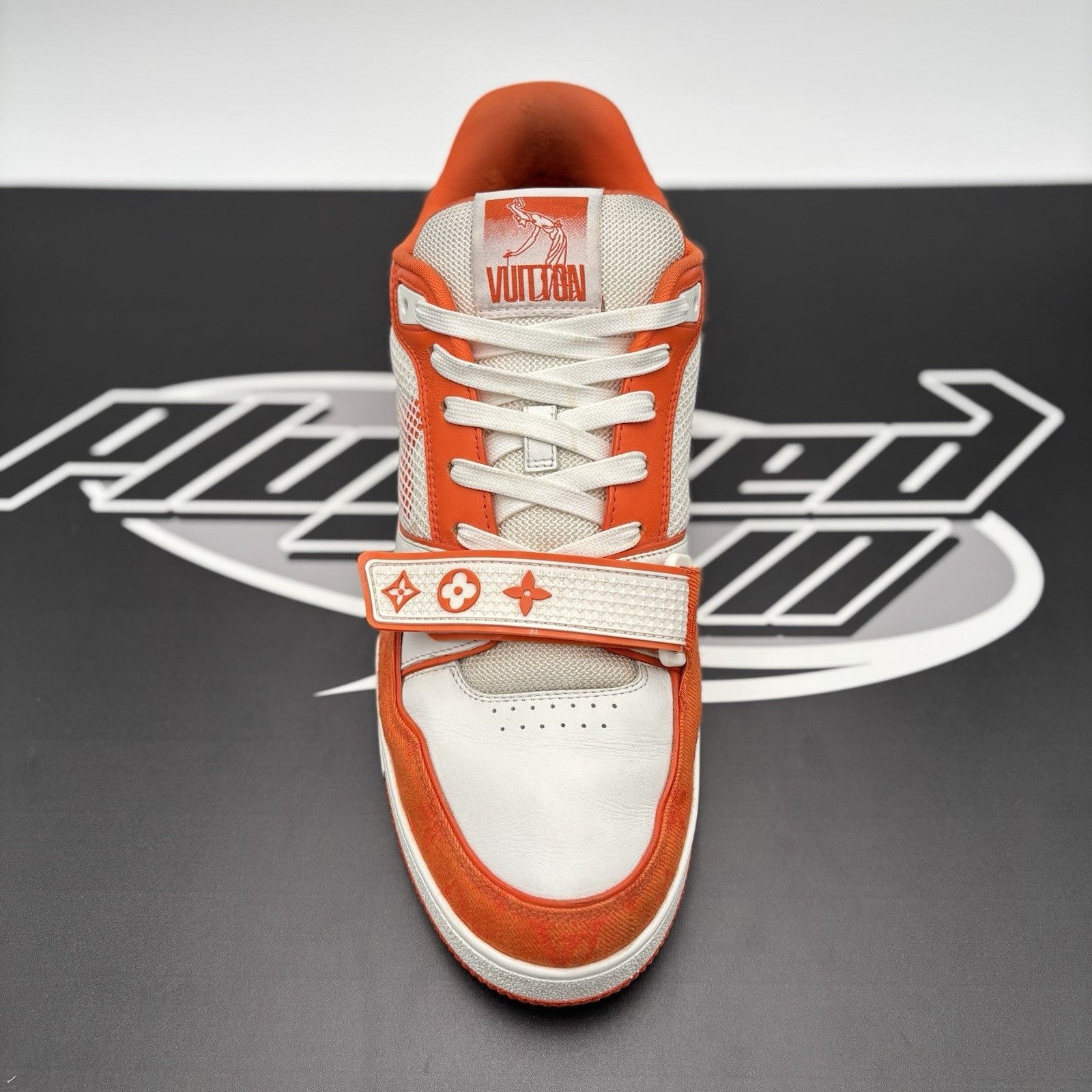 Louis Vuitton Louis Vuitton Trainer Strap ' Orange ' | GREAT CONDITION! Size US 10.5 / EU 43-44 - 5 Thumbnail
