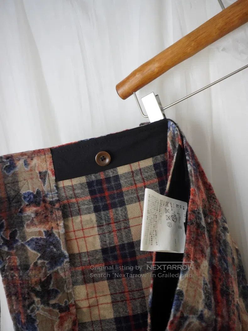 Comme des Garcons Comme Des Garcons size S Floral Layered Wrap Skirt Size 23" - 8 Thumbnail