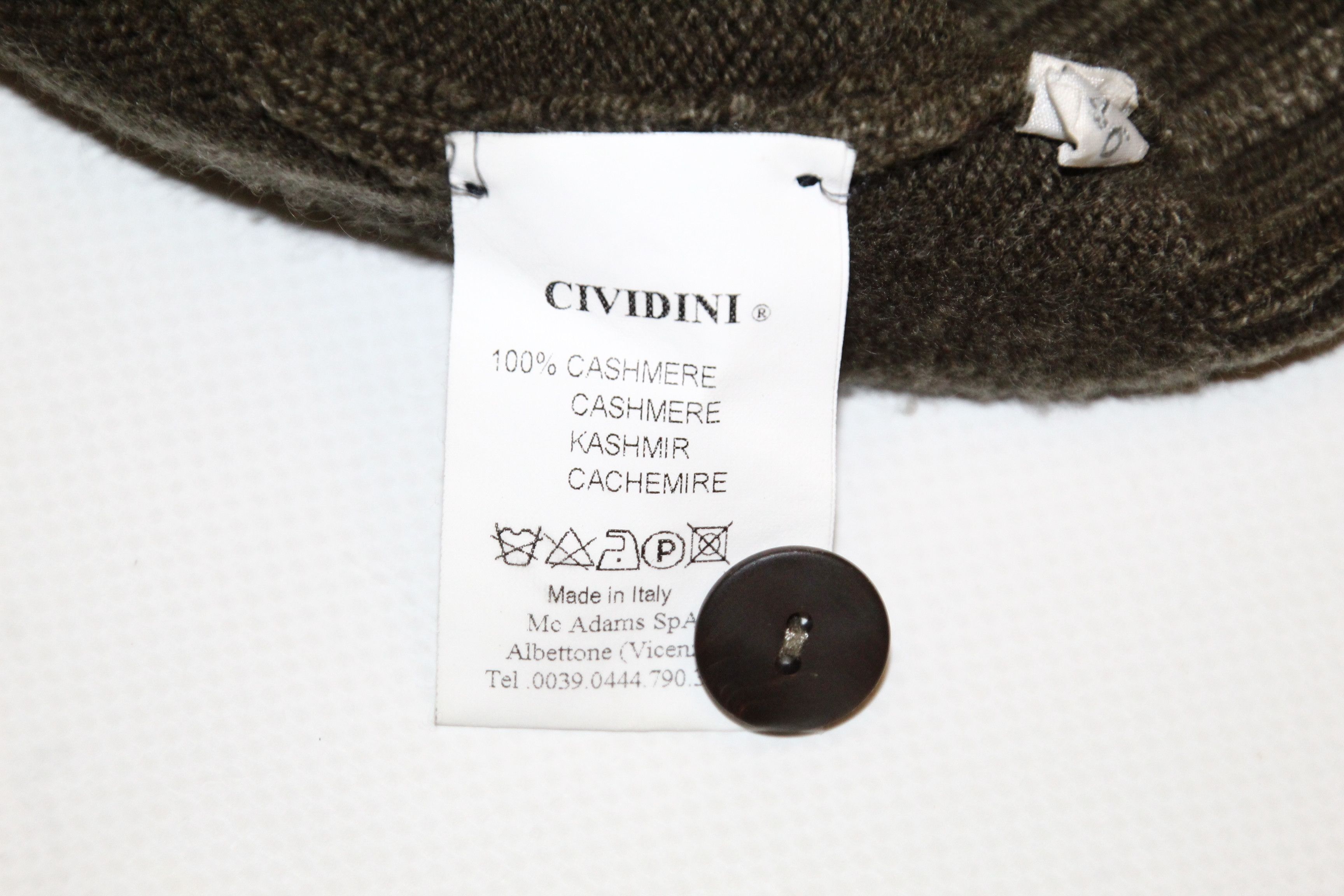 Barena Cividini Cashmere Garment Dyed Buttons Cardigan Size US S / EU 44-46 / 1 - 8 Thumbnail