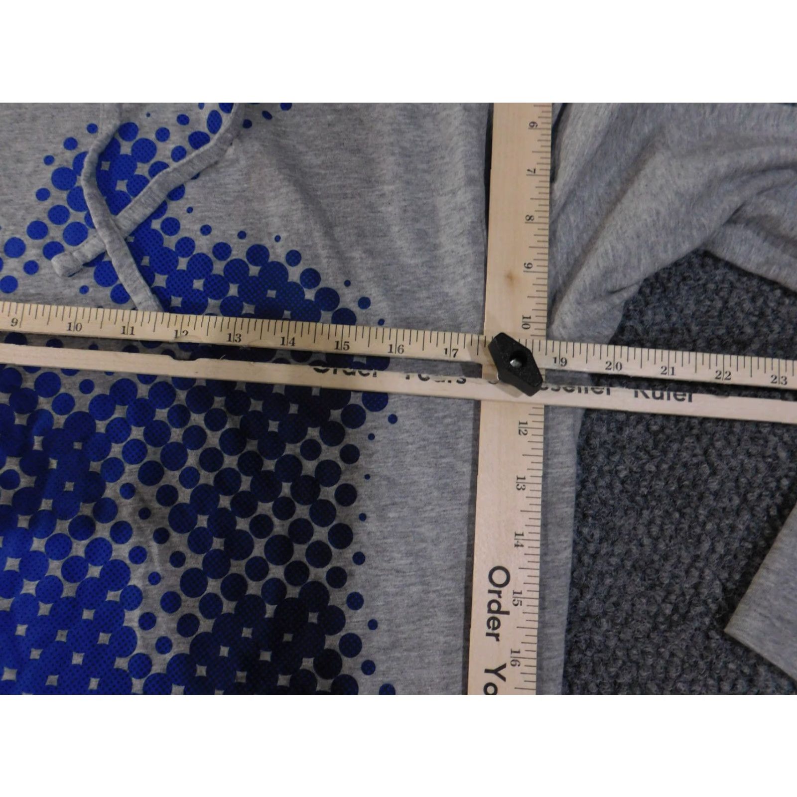 Polo Ralph Lauren Polo Ralph Lauren Hoodie Shirt Mens Small Gray Blue Graphic Long Sleeve Pullover Size US S / EU 44-46 / 1 - 6 Thumbnail