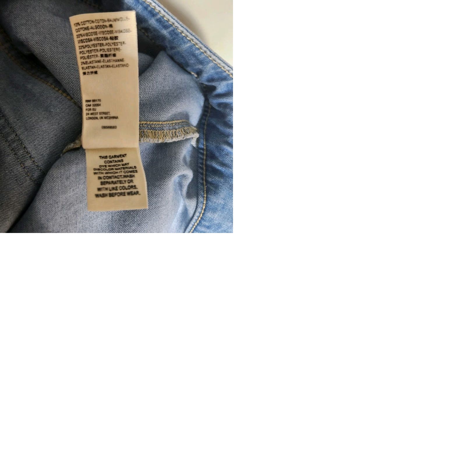 Free People VINTAGE Free People We The Free Womens |27| Just Float On Flare Light Wash Jeans Shirt? Size 27" / US 4 / IT 40 - 9 Thumbnail