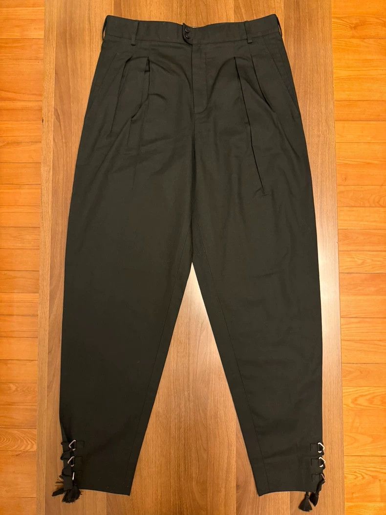 Saint Laurent Paris Saint Laurent Paris size US 46 22ss catwalk black fringed s Size US 30 / EU 46 - 1 Thumbnail