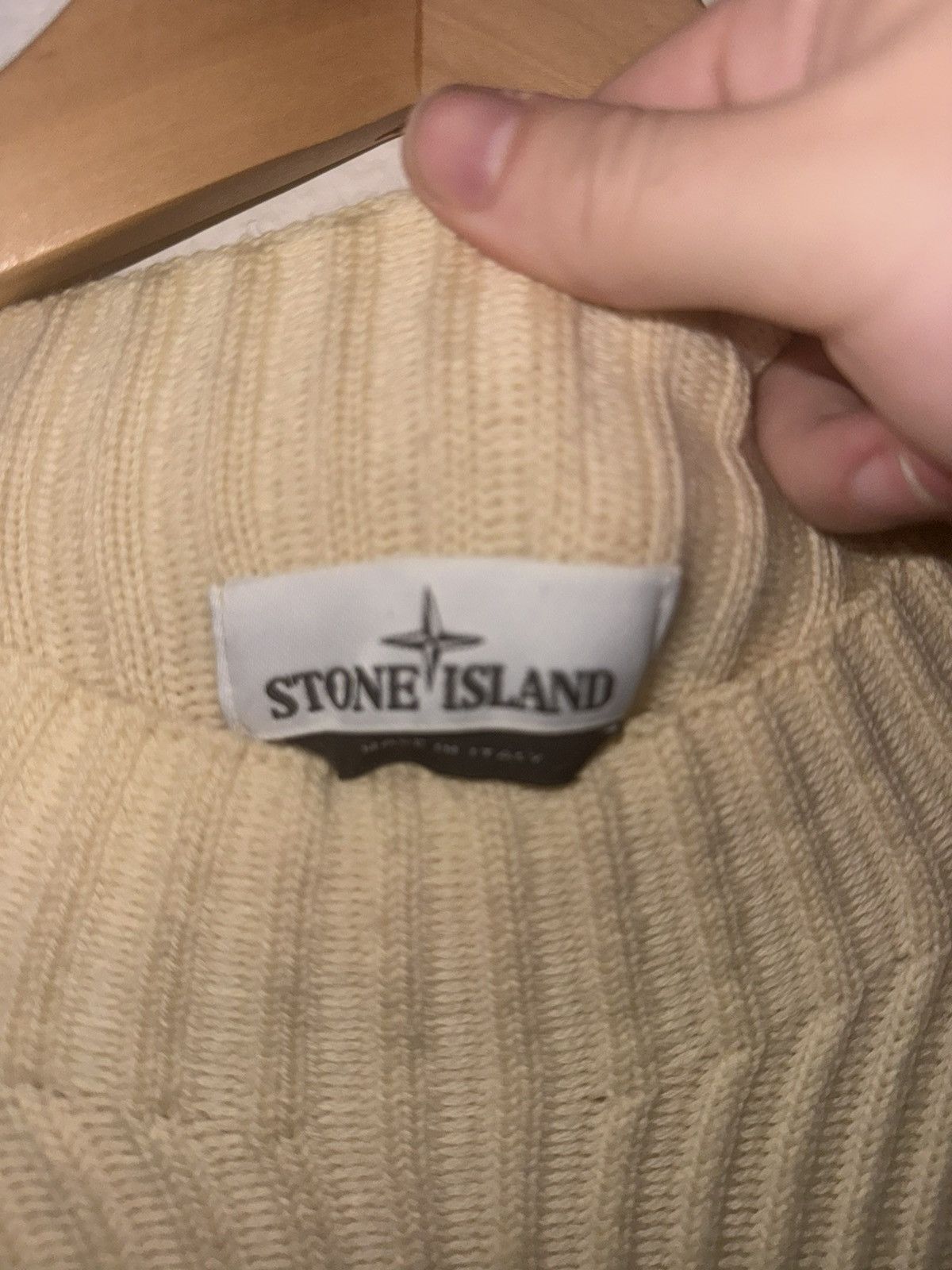 Stone Island Stone Island Virgin Wool Sweater Size US XL / EU 56 / 4 - 4 Thumbnail
