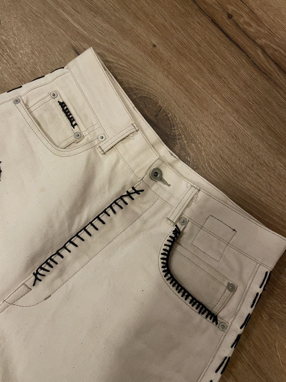Rick Owens Rick Owens Limited Selvedge Geth cut Size US 29 - 5 Thumbnail