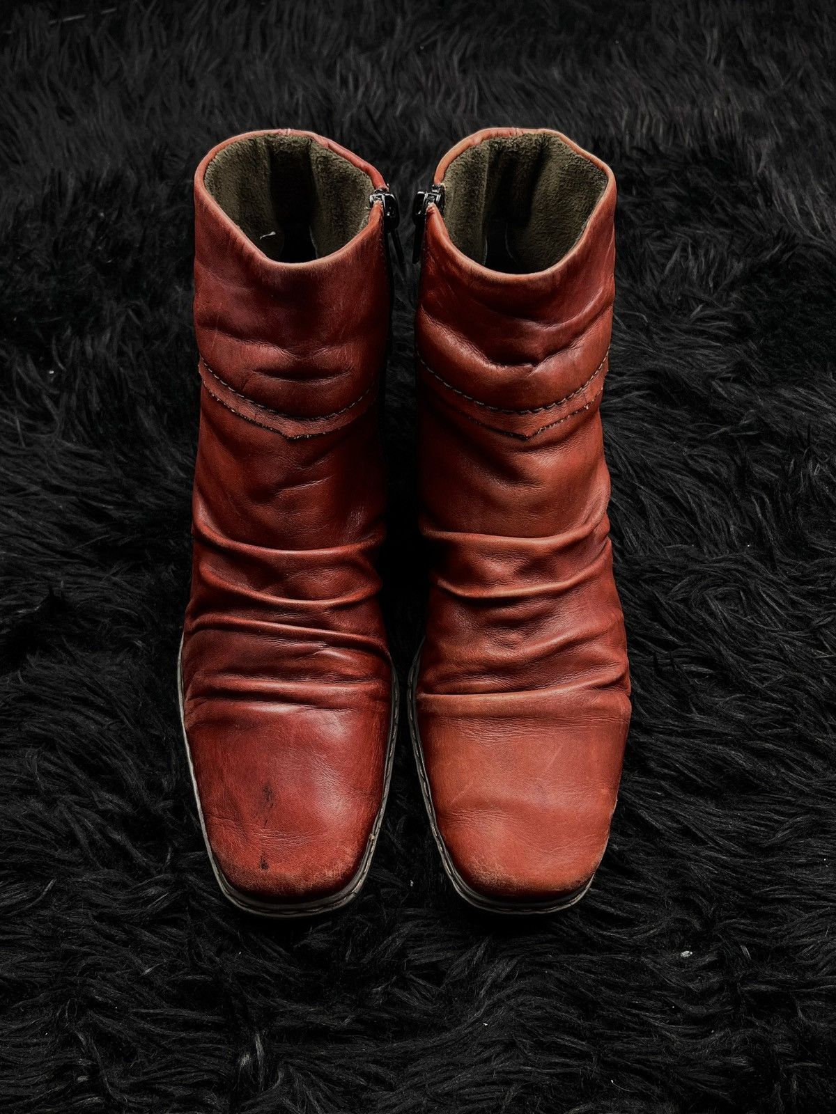Rick Owens Rick Owens Style Archive Avant Garde Leather Boots Size US 8 / EU 41 - 3 Thumbnail