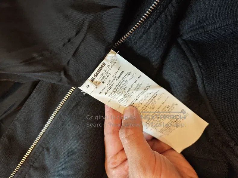 Jil Sander Jil Sander size 48 Black Simple Jacket Size US M / EU 48-50 / 2 - 7 Thumbnail