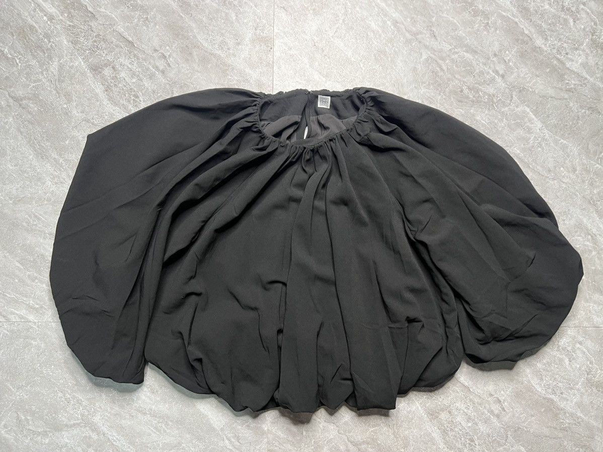 Toteme Toteme Ruffled Cocoon Blouse Size XS / US 0-2 / IT 36-38 - 2 Thumbnail